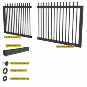 Security Fencing - SLIDING GATE KIT 2100H x 4260W