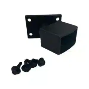 Flat Top Bracket Adjustable Inc Screws Black 38mm x 25mm