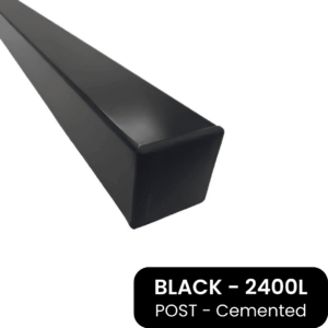 PoolSafe Post Black 2400L - Cemented-In