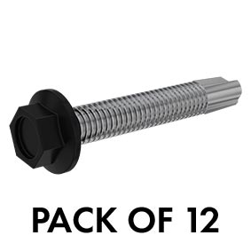 XPRESS PLUS Screening - 12G x 40mm Hex Flange Head - B