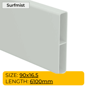 Slat With Centre Web Surfmist 90mm x 16.5mm x 6100L
