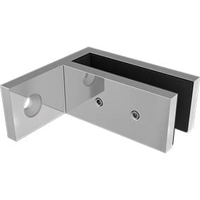 GLASS TO WALL OFFSET Clamp - SS316