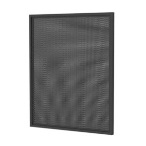 Perforated Gate - 975x1200mm - BLACK