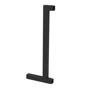 Vertical Gate Stile With Extended Bottom Rail (Suits 2090H sliding gate)