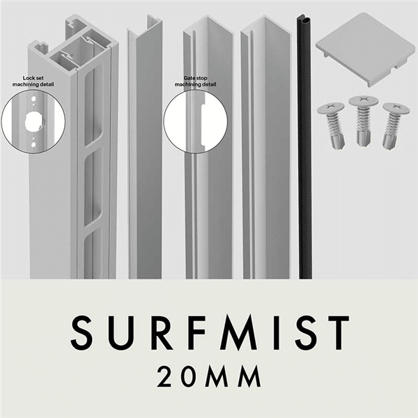 XPS - GATE KIT 20MM - For Lever/Knob - SM