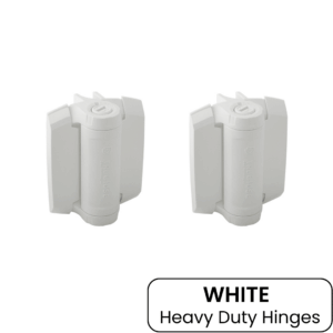 D&D Tru Close - HINGE SET | White