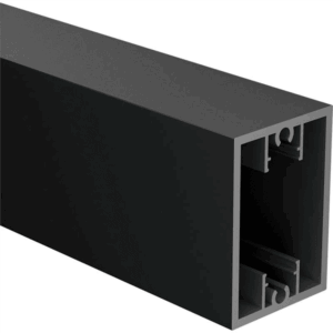 65 x 45mm Heavy Duty RAIL (with 2 x screw flutes) - 6100mm long - B