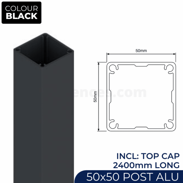 Blade Heavy Duty Post 50mm x 50mm x 2400L