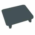 Flat Top Post Top Plate Monument 50mm x 50mm