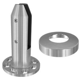 BASE PLATE Spigot - Round - Adjustable