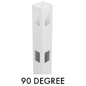 Hamptons Semi Privacy 90 Degree Post 102mm x 102mm x 1900L