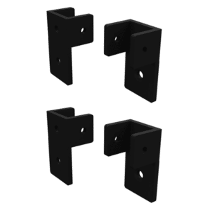 Barr Extended 'C' Bracket Kit Black