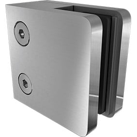 90 DEGREES Clamp - Flat Back - SS2205