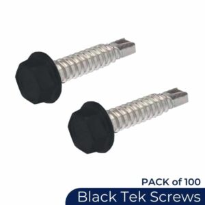 Self Drilling Tek Screws 100 pcs 12g x 20mm