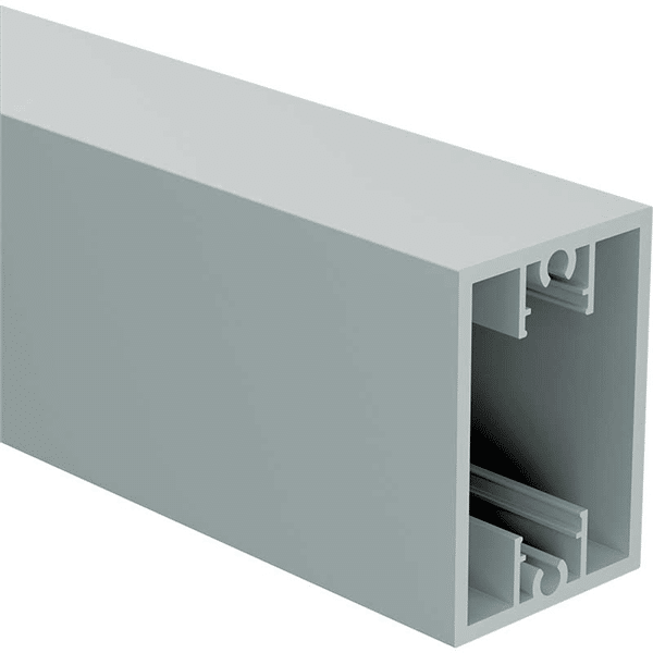 65 x 45mm Heavy Duty RAIL (with 2 x screw flutes) - 6100mm long - SM