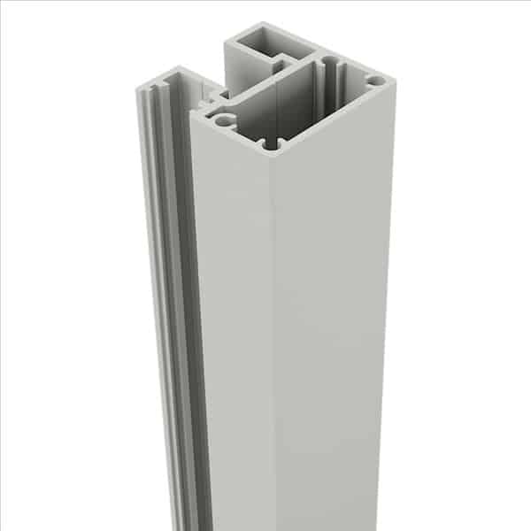 Slat Quickscreen Gate Side Frame Surfmist 50mm x 50mm x 4200L